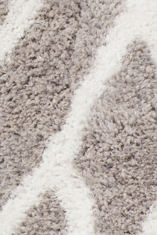 Chandra Aerona AER-40003 Tan/White Area Rug Close Up