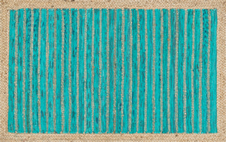 Loloi Gavin HGV01 Turquoise Area Rug aerial 2-3 x 3-9