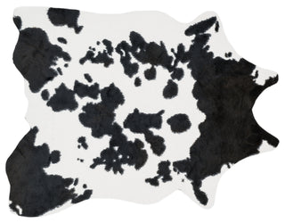 Loloi II Grand Canyon GC-06 Ivory / Black Area Rug aerial 5 x 6-6