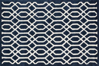 Loloi Brighton BT-09 Navy Area Rug aerial 5 x 7-6