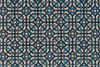 Loloi Vero VO-03 Natural / Teal Area Rug aerial 5 x 7-6