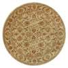 Loloi Rylan RL-04 Ivory / Area Rug aerial 7 x 7 rounds