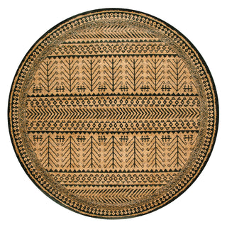 Loloi Rylan RL-08 Bluff / Charcoal Area Rug aerial 7 x 7 rounds