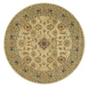 Loloi Maple MP-25 Beige / Green Area Rug aerial 8 x 8 round