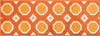 Loloi Terrace HTC07 Orange / Ivory Area Rug 1'8''x5'