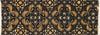Loloi Aria HAR02 Brown / Gold Area Rug 1'9''x5'