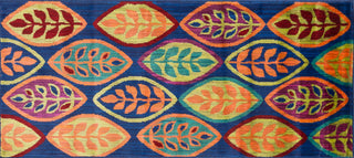 Loloi Isabelle HIS04 Blue / Multi Area Rug 2'2''x5'