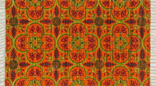Loloi Aria HAR13 Orange / Multi Area Rug aerial 2-3 x 3-9