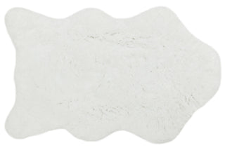 Loloi Phoebe HPH01 White Area Rug aerial 2-3 x 3-9