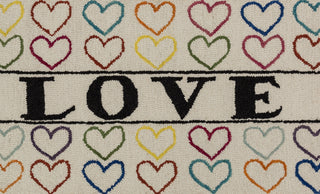 Loloi Skylar HSK10 Ivory / Multi Area Rug aerial 2-3 x 3-9