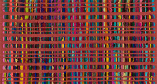 Loloi Tyler HTL01 Red Area Rug aerial 2-3 x 3-9