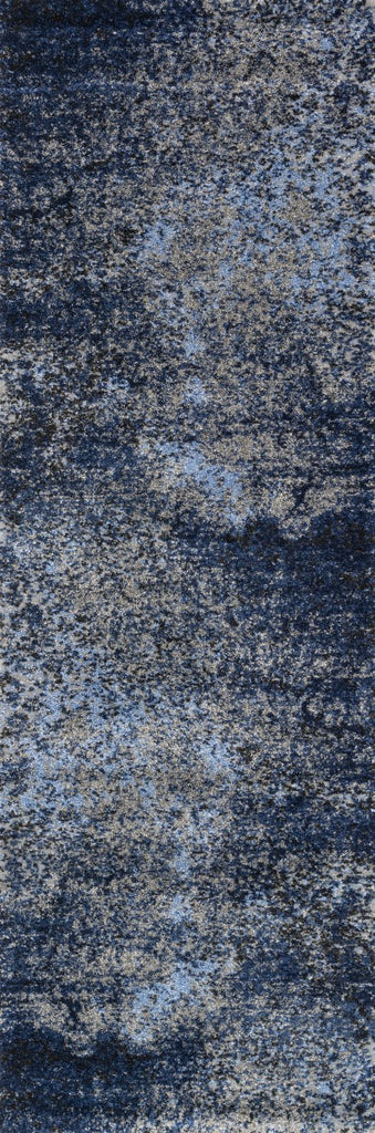 Loloi Viera VR-07 Grey / Navy Area Rug 2'5'' X 7'7'' Runner