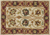 Loloi Maple MP-27 Ivory / Red Area Rug aerial 2 x 3