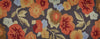 Loloi Summerton SSC02 Dark Brown / Floral Area Rug 2'0''x5'0''