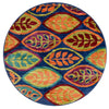 Loloi Isabelle HIS04 Blue / Multi Area Rug 3'0'' X 3'0'' Round