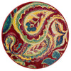 Loloi Isabelle HIS10 Red / Multi Area Rug 3'0'' X 3'0'' Round