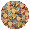 Loloi Isabelle HIS11 Multi Area Rug 3'0'' X 3'0'' Round