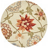 Loloi Summerton SRS11 Ivory / Floral Area Rug 3'0'' X 3'0'' Round