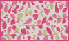Loloi Zoey HZO05 Pink / Green Area Rug aerial 3 x 5