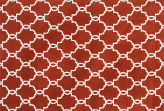 Loloi Charlotte CT-03 Rust Area Rug aerial 5-0 x 7-6