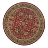 Loloi Stanley ST-01 Red / Charcoal Area Rug 5'2'' X 5'2'' Round