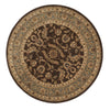 Loloi Stanley ST-11 Brown / Blue Area Rug 5'2'' X 5'2'' Round