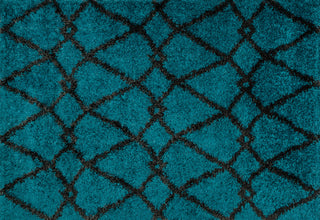 Loloi Cosma HCO01 Blue / Charcoal Area Rug main image