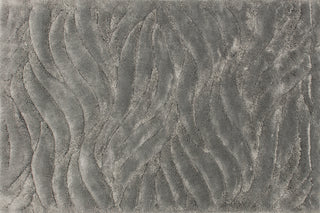 Loloi Dream Shag DR-02 Silver Area Rug aerial 5-2 x 7-7