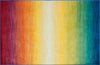 Loloi Lyon HLZ04 Rainbow Area Rug aerial 5-2 x 7-7