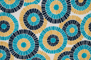 Loloi Cassidy HCD02 Blue / Multi Area Rug aerial 5 x 7-6