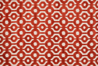 Loloi Cassidy HCD06 Rust Area Rug aerial 5 x 7-6