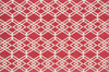 Loloi Felix FX-01 Red / Ivory Area Rug aerial 5 x 7-6