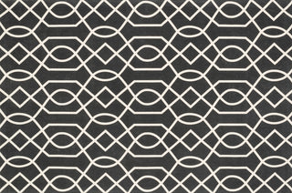 Loloi Felix FX-03 Charcoal / Ivory Area Rug aerial 5 x 7-6