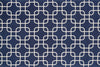 Loloi Geo GEO01 Navy / Ivory Area Rug aerial 5 x 7-6