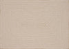 Loloi In/Out IO-01 Beige Machine Loomed Area Rug aerial 5 x 7-6