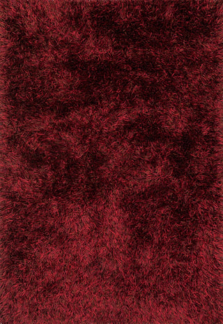 Loloi Linden Shag LI-02 Red Area Rug main image