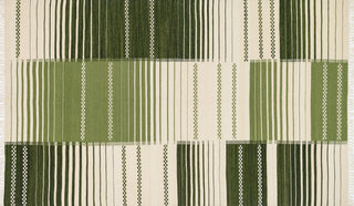 Loloi Rio RI-01 Green Area Rug aerial 5 x 7-6
