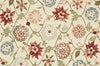 Loloi Summerton SRS11 Ivory / Floral Area Rug aerial 5 x 7-6