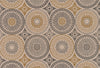 Loloi Vero VO-08 Grey / Gold Area Rug aerial 5 x 7-6