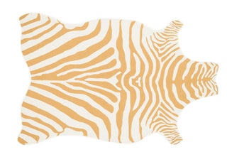 Loloi Zadie ZD-01 Gold / White Area Rug 5'0'' X 7'6''