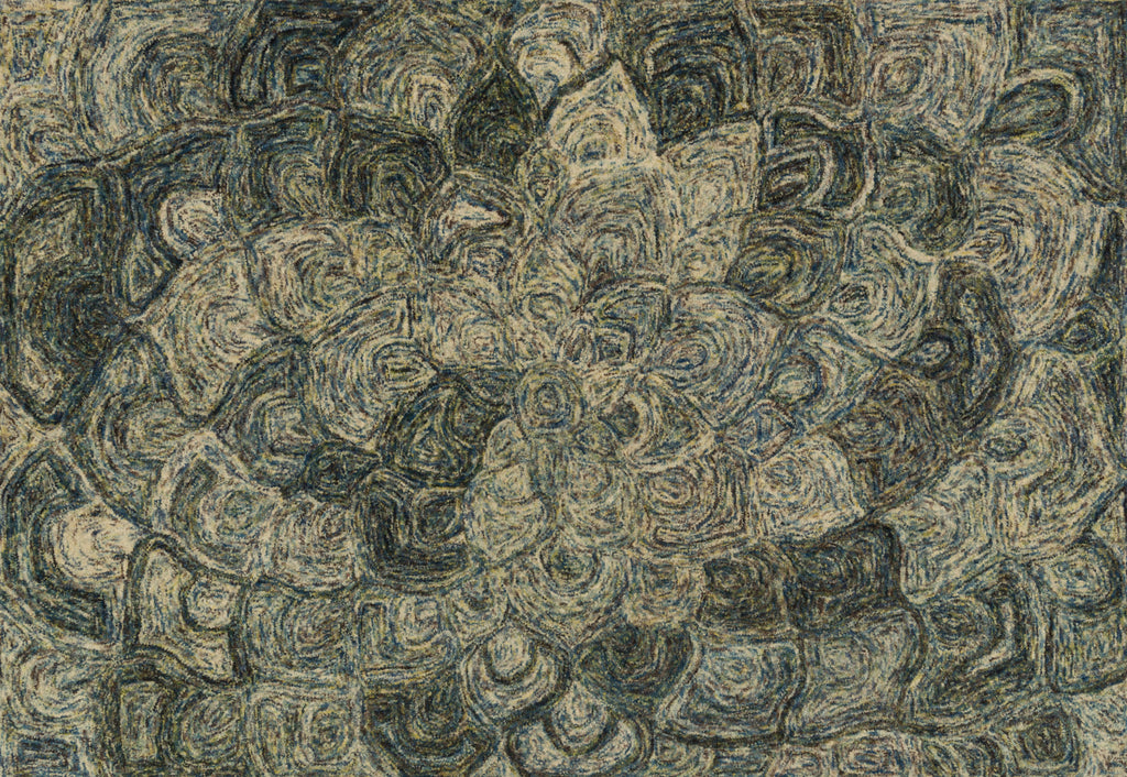 Loloi Nigel NG-02 Blue / Green Area Rug main image