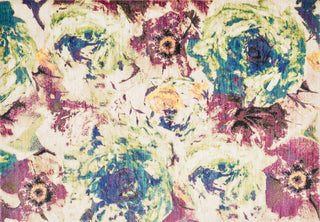 Loloi Madeline MZ-17 Magenta / Multi Area Rug aerial 5 x 8