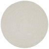 Loloi In/Out IO-01 Beige Machine Loomed Area Rug aerial 7-10 x 7-10 round