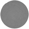 Loloi In/Out IO-01 Black Area Rug 7'10'' X 7'10'' Round