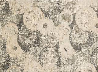 Loloi Journey JO-04 Ivory / Smoke Area Rug aerial 7-6 x 10-5