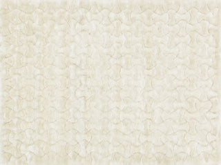 Loloi Dream Shag DR-04 Ivory Area Rug aerial 7-7 x 10-5