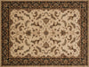 Loloi Stanley ST-03 Beige / Charcoal Area Rug aerial 7-7 x 10-5