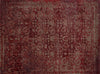 Loloi Viera VR-05 Red / Taupe Area Rug 7'7'' X 10'6''