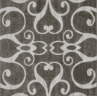 Loloi Enchant EN-07 Smoke Area Rug 7'7'' X 7'7'' Size 