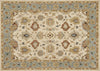 Loloi Laurent LE-04 Beige / Sky Hand Knotted Area Rug aerial 7-9 x 9-9